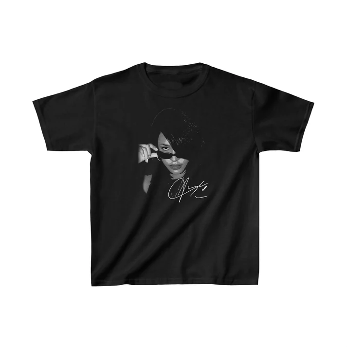 Kids Aaliyah Big Face Tee